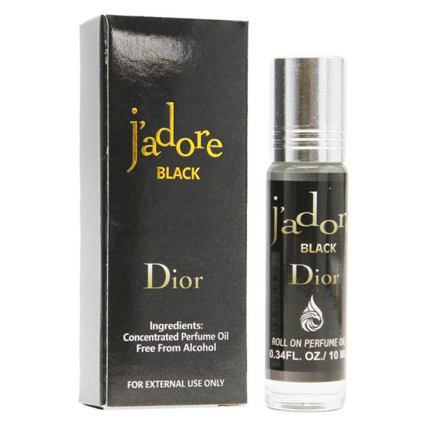 Perfume oil Christian Dior J'adore Black For Women roll on parfum oil 10 ml